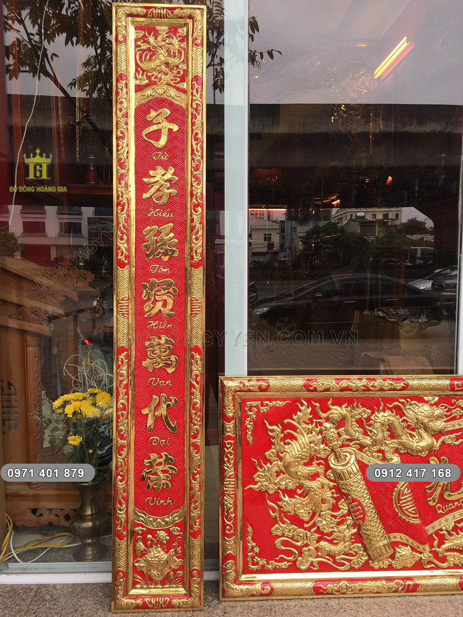 ho&agrave;nh phi c&acirc;u đối mạ v&agrave;ng